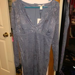 Lace Formal Mini Dress